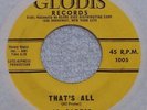 Al Garris That's All Mod R&B Rocker 1961 Glodis ORIGINAL