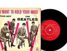 BEATLES 7'' PS I Want To Hold Your DENMARK rarer RED LABEL R 5084  Danish 45