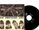 BEATLES 7'' PS Penny Lane Denmark ALTERNATIVE rarer Map cover 45 R5570 Danish 45