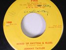 Hear Rockabilly 45 Johnny Taylor - Mixed Up Rhythm & Blues / Sad, Sad Saturday