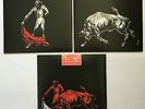 THE WHITE STRIPES CONQUEST (UK) rare 3 x 7 INCH VINYL RECORD SET BRAND NEW