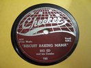 BIG ED EDDIE BURNS Biscuit Baking Mama / Superstition CHECKER 790 Blues 78