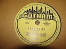 TINY GRIMES & HIS ROCKING HIGHLANDERS 50's ROCKIN 78 RPM GOTHAM TG27 HO HO HO