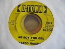 MARCO HAMMON GREAT DETROIT NORTHERN SOUL 45 ON PROMO D-TOWN 1039 LISTEN