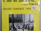 Alan Lee Jazz Quartet--Gallery Concerts 1973 feat. Jeannie Lewis Rare Oz album