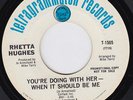RHETTA HUGHES You're Doing It With Her RARE sister funk NORTHERN SOUL 45 HEAR