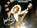 MICK RONSON 'PLAY DON'T WORRY' ORIGINAL VINYL ON RCA AUTOGRAPHED
