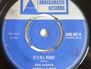 KEN PARKER - IT'S ALL RIGHT / THE COBBS / ONE LOVE 7