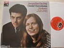 JACQUELINE DU PRÉ Brahms The Two Sonatas for Cello and Piano BARENBOIM *EMI LP*