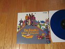 THE BEATLES YELLOW SUBMARINE MONO LP JAPAN EAS-70138 ODEON BLUE VINYL*SHRINK