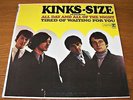 THE KINKS: Kinks-Size orig 1965 US mono LP VG+ 1ST PRESS 1A/1B three tone label