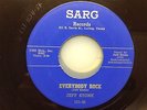 JEFF STONE EVERYBODY ROCK ORIGINAL SARG LABEL RARE M- ROCKABILLY 45