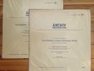 Helmut Walcha - J.S.Bach: Orgelbüchlein ( Little Organ Book ) - Archiv 2 LP