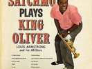 LOUIS ARMSTRONG satchmo plays king oliver FBL 145 004 audio fidelity LP EX/EX