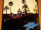 THE EAGLES HOTEL CALIFORNIA ASYLUM 1ST PRESS COMPLETE NM/EX STERLING SIX O'CLOCK
