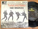THE BEATLES Twist And Shout   RARE UK Parlophone 45 with center punch 1N/2N