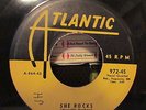 DOO WOP CARDINALS ATLANTIC 972 1952 SHE ROCKS/THE BUMP ORIGINAL