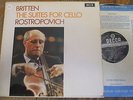 SXL 6393 Britten The Suites for Cello / Rostropovich W/B