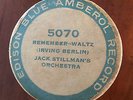 Edison Blue Amberol 5070 JACK STILLMAN'S ORCH   1926 78 E+ w lid