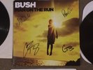 Bush Man On The Run Vinyl Lp Signed Nirvana Pearl Jam Soundgarden Foo Fighters