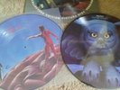 RUSH 3 picture discs HEMISPHERES, FLY BY, WINDOWS + freebies AC/DC Floyd Prog