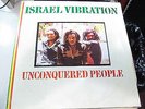 ISRAEL VIBRATION Unconquered People LP TUFF GONG Jamaican pressing VG++