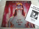 NICK CAVE & THE BAD SEEDS   LET LOVE IN ** 1994 Rare MUTE LP w/ NEWS LETTER