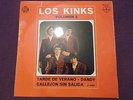 LOS KINKS VOLUMEN 3 THE KINKS RARE MEXICAN GAMMA LP EX- 33RPM