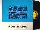 PAUL QUINICHETTE, FREDDIE GREEN, etc: FOR BASIE prestige LP / MONO DG W.50th RVG