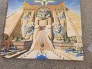 Powerslave - Textured Sleeve Iron Maiden vinyl LP album record Like New