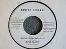 Rock Candy Alone With No Love Dontee 103 White Promo  M- Northern Soul