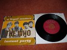 THE WHO 'A LEGAL MATTER/INSTANT PARTY' ITALIAN DECCA PICTURE SLEEVE B05956 VG+