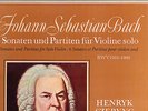 DGG STEREO TULIP ED1 BACH COMPLETE SONATAS & PARTITAS - SZERYNG 3LP BOX NM+/MINT