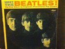 THE   BEATLES     LP         MEET      THE   ,   1ST   ALBUM