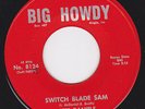 Rockabilly 45 - JEFF DANIELS - Switchblade Sam / You're Still On My Mind