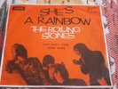 The Rolling Stones - She's a rainbow - Yugoslavia picture sleeve
