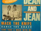 DEAN AND JEAN mack the knife/dance the roach/come take a walk EP 1963 VOGUE VG++