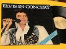 ELVIS PRESLEY 2LP IN CONCERT ORIG ITALY 1977 EX+ GATEFOLD COVER
