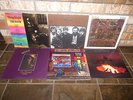 THE BAND RECORD LOT 6 LPS CAHOOTS STAGE FRIGHT ROCK AGES MOONDOG MATINEE CLEAN