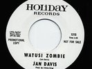 Jan Davis - Watusi Zombie b-w Pooky 7inch, 45rpm Repro - Singles Repro/R&R/Rock