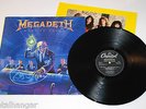 Megadeth 'Rust In Peace' 1st Press UK '90 Original LP + Inner Rare EX Mustaine