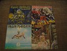 4x Iron Maiden Number of the beast, Somewhere in time, Live after death, 7th son
