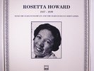 ROSETTA HOWARD: 1927-1939 LP (Austria) Blues & R&B