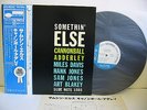 CANNONBALL ADDERLEY Somethin' Else LP Vinyl JAPAN KING BLUE NOTE GXK-8042 W/ OBI