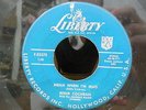 EDDIE COCHRAN- ONE KISS/MEAN WHEN I'M MAD - ORIGINAL LIBERTY LABEL 45- VG++