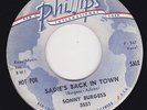 ROCKABILLY 45 RPM - SONNY BURGESS  on  PHILLIPS RECORDS (PROMO)