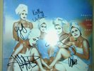 Go•Go's - Beauty And The Beat LP Pink Vinyl SIGNED / AUTOGRAPHED gogos go gos