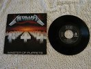 Metallica master of puppets french 7inch promo