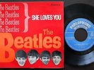 THE BEATLES EP MADE IN PORTUGAL 45 PS 7 * SHE LOVES YOU *