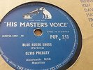 ELVIS PRESLEY BLUE SUEDE SHOES & TUTTI FRUTTI HMV POP213